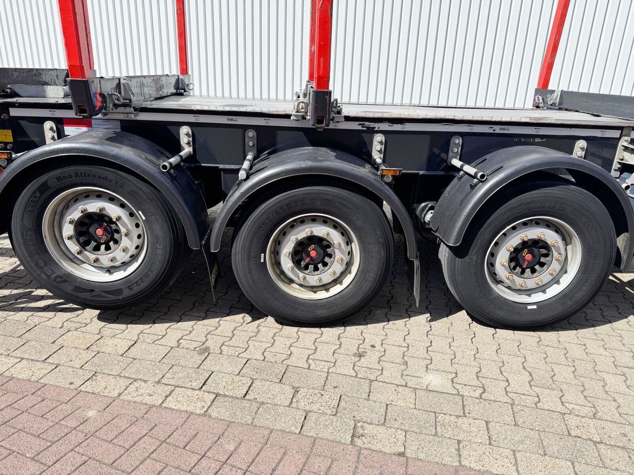 Klanicový návěs Doll LOGO H3L-14XL LOGO H3L-14XL, Liftachse, Nachlauflenkachse, teleskopierbar 9,4m-12,9: obrázek 6