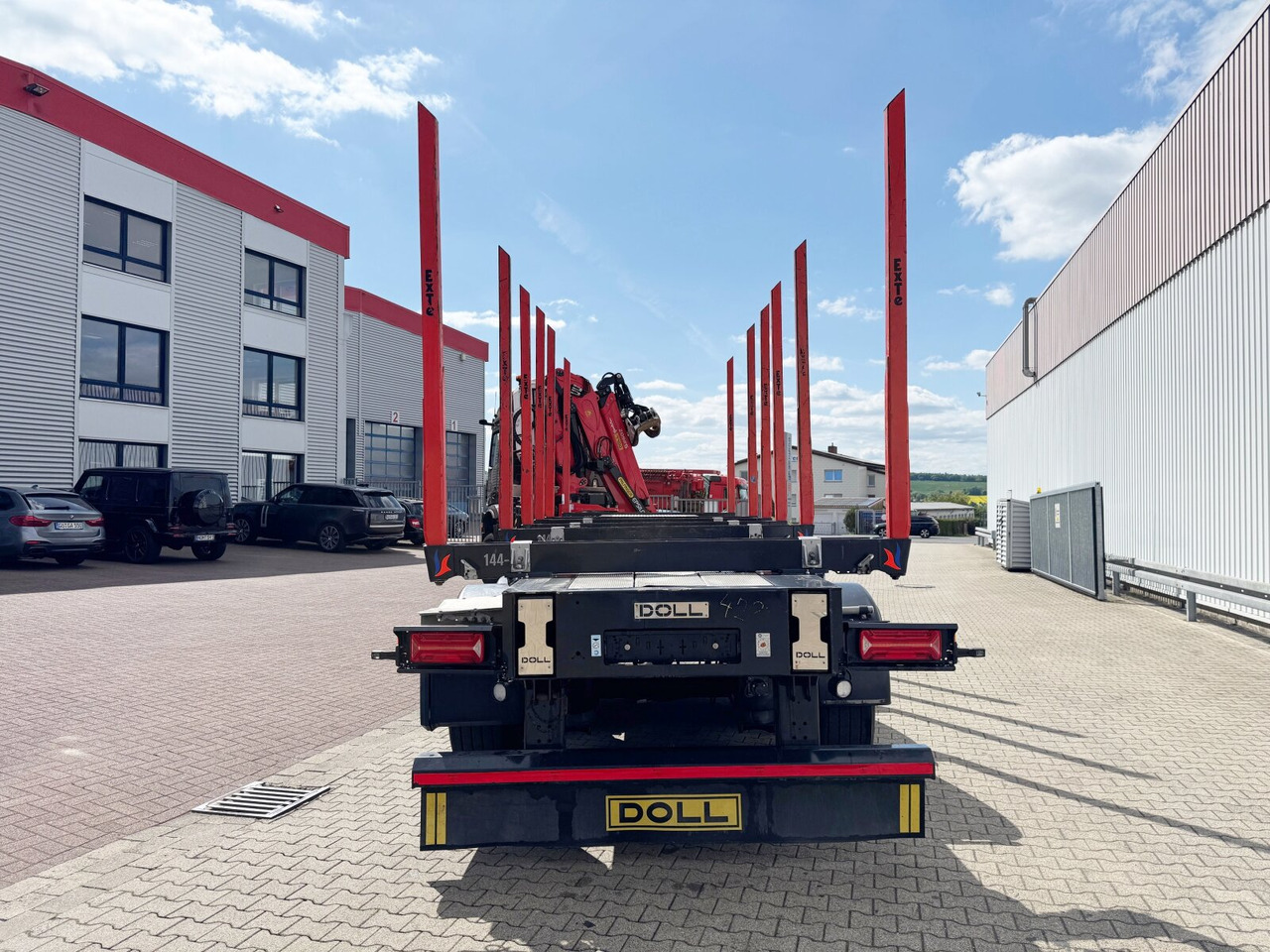 Klanicový návěs Doll LOGO H3L-14XL LOGO H3L-14XL, Liftachse, Nachlauflenkachse, teleskopierbar 9,4m-12,9: obrázek 10