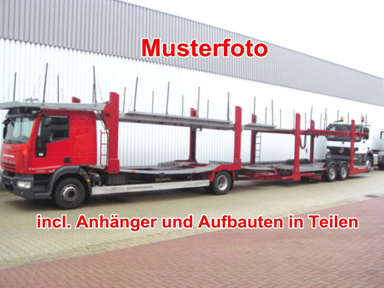 EuroCargo ML160E32 4x2 EuroCargo ML160E32 4x2 mit Teilen für Anhänger und Aufbauten - Přepravník automobilů: obrázek 1 EuroCargo ML160E32 4x2 EuroCargo ML160E32 4x2 mit Teilen für Anhänger und Aufbauten - Přepravník automobilů: obrázek 1