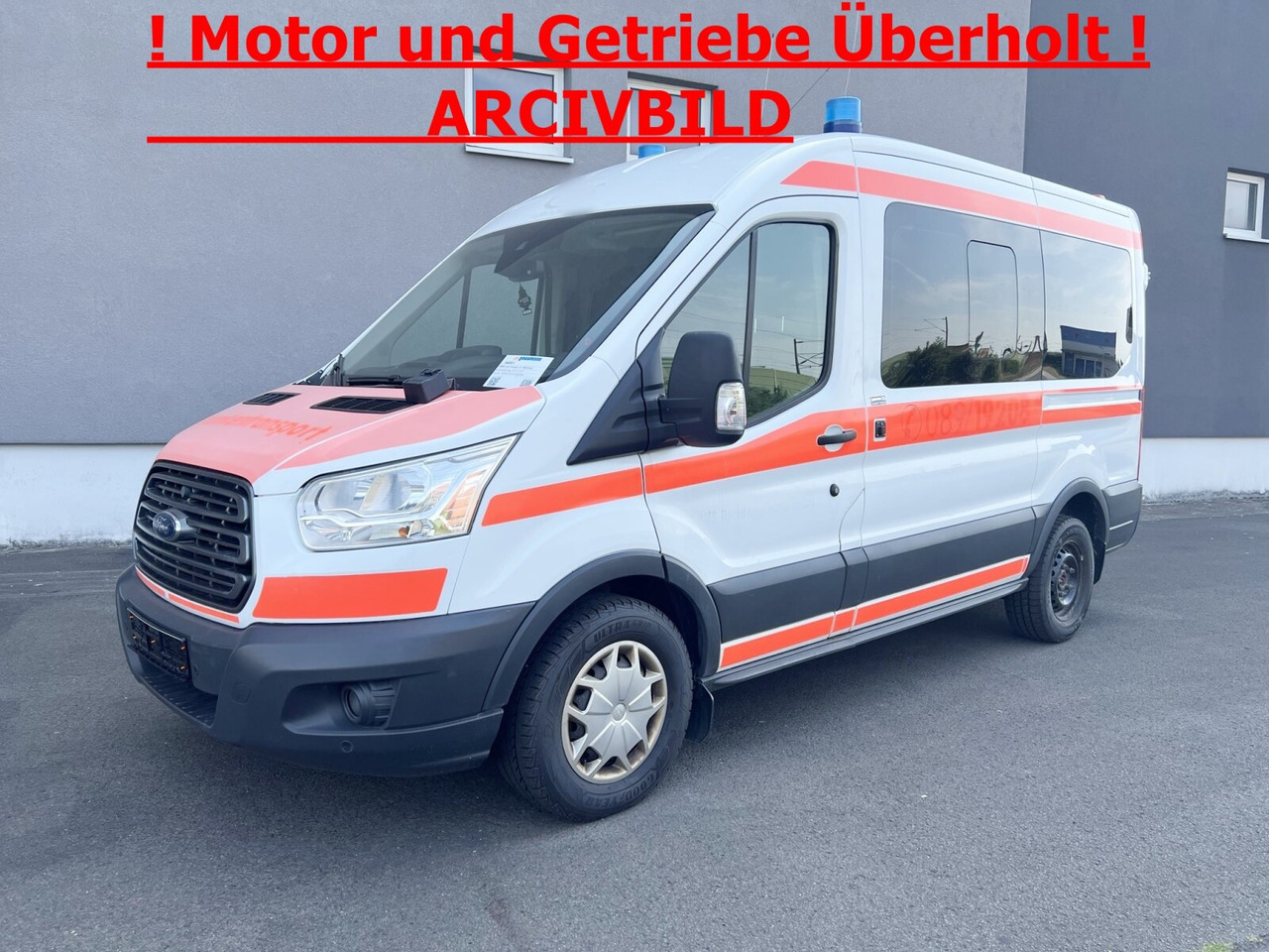 Ford Transit 2.2 TDCI 4x2 Transit 2.2 TDCI 4x2, Krankentransporter - Pohotovostní vůz: obrázek 1 Ford Transit 2.2 TDCI 4x2 Transit 2.2 TDCI 4x2, Krankentransporter - Pohotovostní vůz: obrázek 1