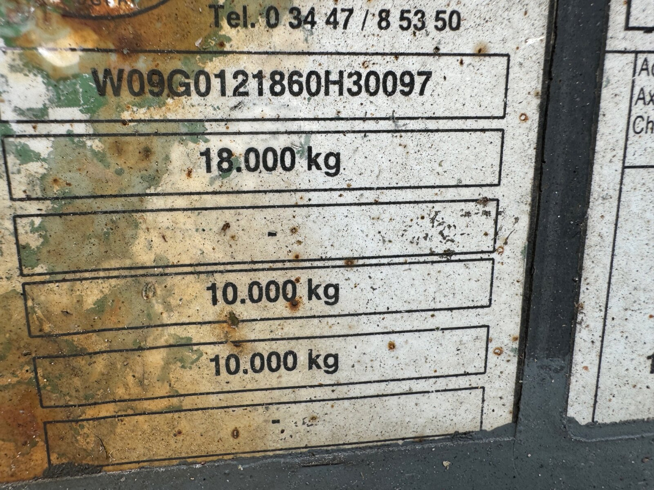 HKM A 18 ZB 3,4 A 18 ZB 3,4 Absetzanhänger - Kontejnerovy přívěs/ Výměnná nástavba: obrázek 2 HKM A 18 ZB 3,4 A 18 ZB 3,4 Absetzanhänger - Kontejnerovy přívěs/ Výměnná nástavba: obrázek 2