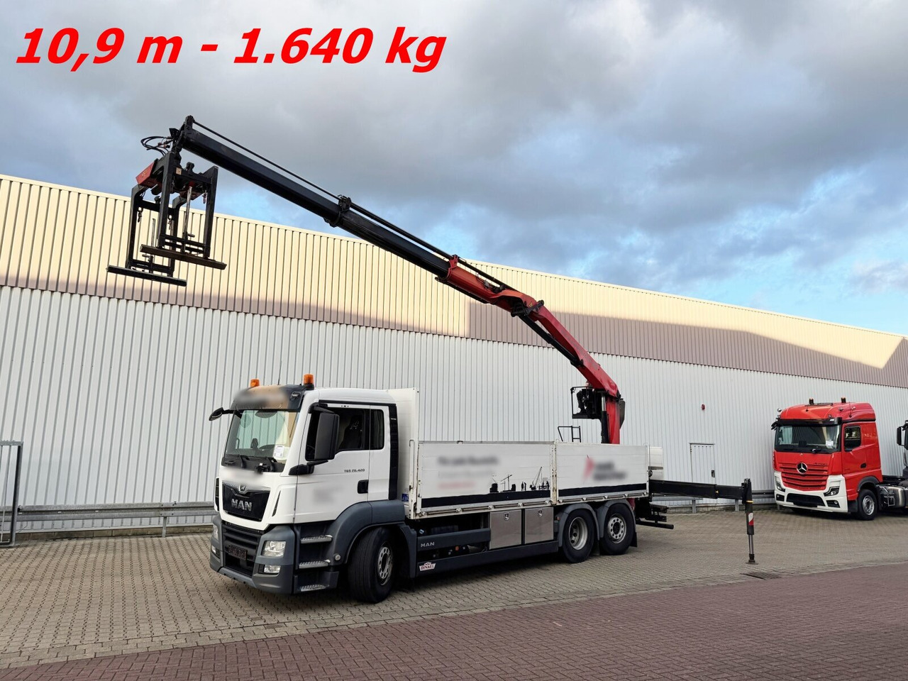 MAN TGS 26.420 6x2-4 LL TGS 26.420 6x2-4 LL, Navi, Lenk-/Liftachse, Heckkran Palfinger PK20.501L TEC - Jiná technika: obrázek 1 MAN TGS 26.420 6x2-4 LL TGS 26.420 6x2-4 LL, Navi, Lenk-/Liftachse, Heckkran Palfinger PK20.501L TEC - Jiná technika: obrázek 1