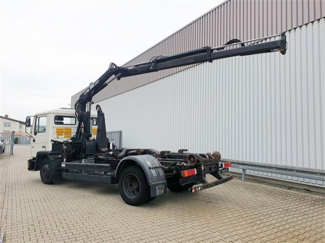 Hákový nosič kontejnerů, Auto s hydraulickou rukou MAN 14.152 F 4x2 BB 14.152 F 4x2 BB mit Kran Hiab 060-2: obrázek 12