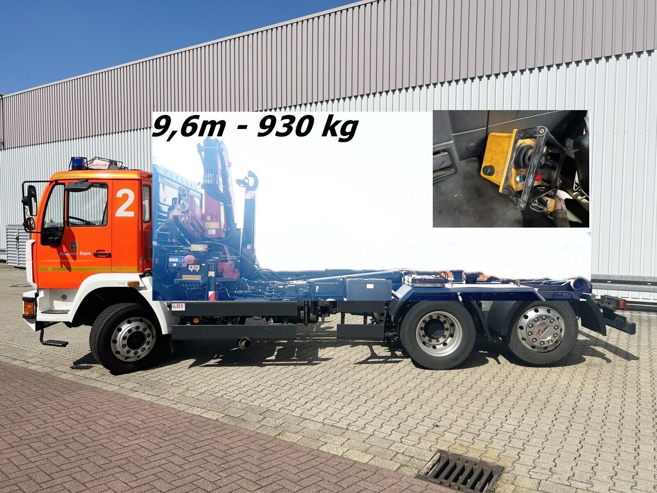 MAN 25/18.284 6x2-4 LL 25/18.284 6x2-4 LL,Kran HMF 1113 K3, Funk, Retarder - Hákový nosič kontejnerů, Auto s hydraulickou rukou: obrázek 1 MAN 25/18.284 6x2-4 LL 25/18.284 6x2-4 LL,Kran HMF 1113 K3, Funk, Retarder - Hákový nosič kontejnerů, Auto s hydraulickou rukou: obrázek 1