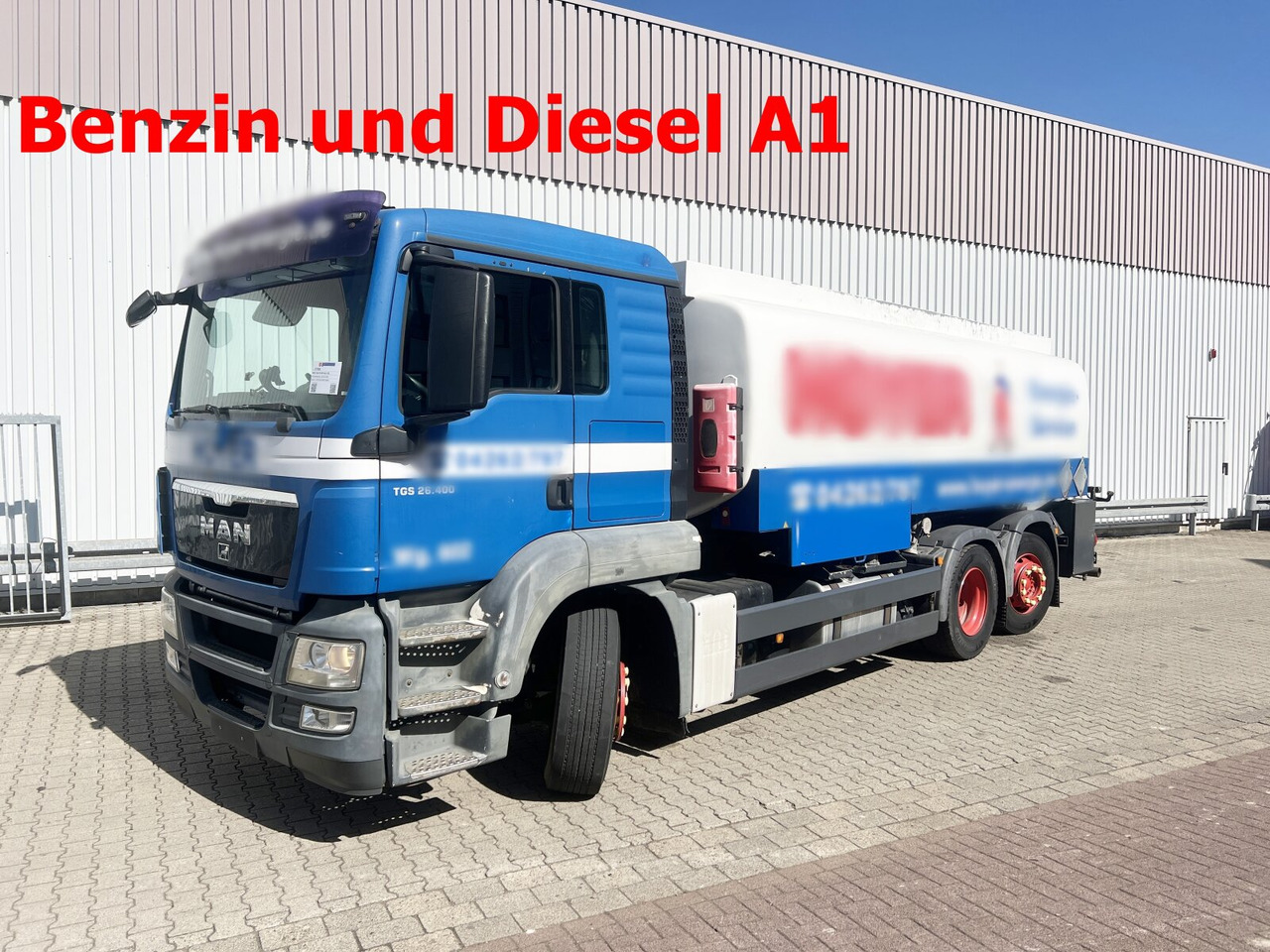 MAN TGA 26.400 6x2-4 BL TGA 26.400 6x2-4 BL, A1, Lenk-/Liftachse, ADR, Kässbohrer Tank ca. 20.820l, 3 Kammern - Cisternové vozidlo: obrázek 1 MAN TGA 26.400 6x2-4 BL TGA 26.400 6x2-4 BL, A1, Lenk-/Liftachse, ADR, Kässbohrer Tank ca. 20.820l, 3 Kammern - Cisternové vozidlo: obrázek 1