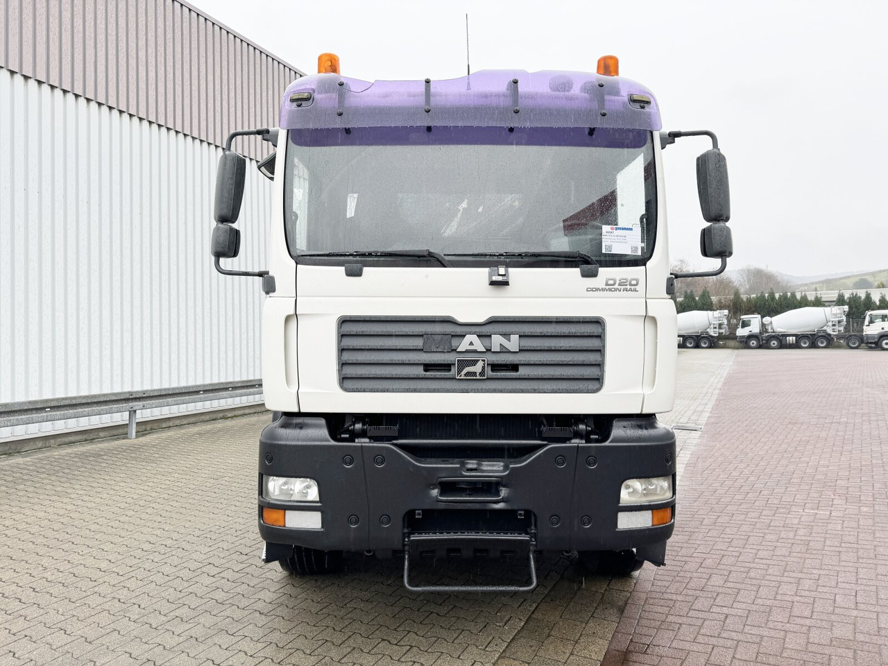 Hákový nosič kontejnerů, Auto s hydraulickou rukou MAN TGA 33.350 6X4 BB TGA 33.350 6X4 BB mit Kran Hiab 166 E-3 HiDuo, Funk: obrázek 9