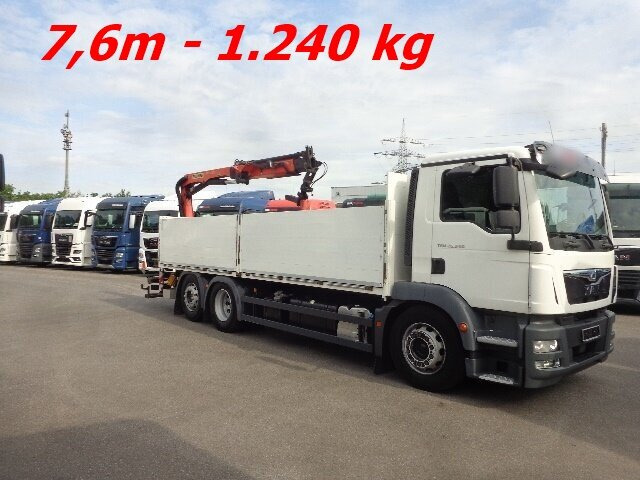 MAN TGM 26.340 6x2-4 LL TGM 26.340 6x2-4 LL,Lenk-Liftachse, Heckkran, Palfinger PK 11.001, faltbar, - Auto s hydraulickou rukou, Nákladní automobil valníkový/ Plošinový: obrázek 5 MAN TGM 26.340 6x2-4 LL TGM 26.340 6x2-4 LL,Lenk-Liftachse, Heckkran, Palfinger PK 11.001, faltbar, - Auto s hydraulickou rukou, Nákladní automobil valníkový/ Plošinový: obrázek 5