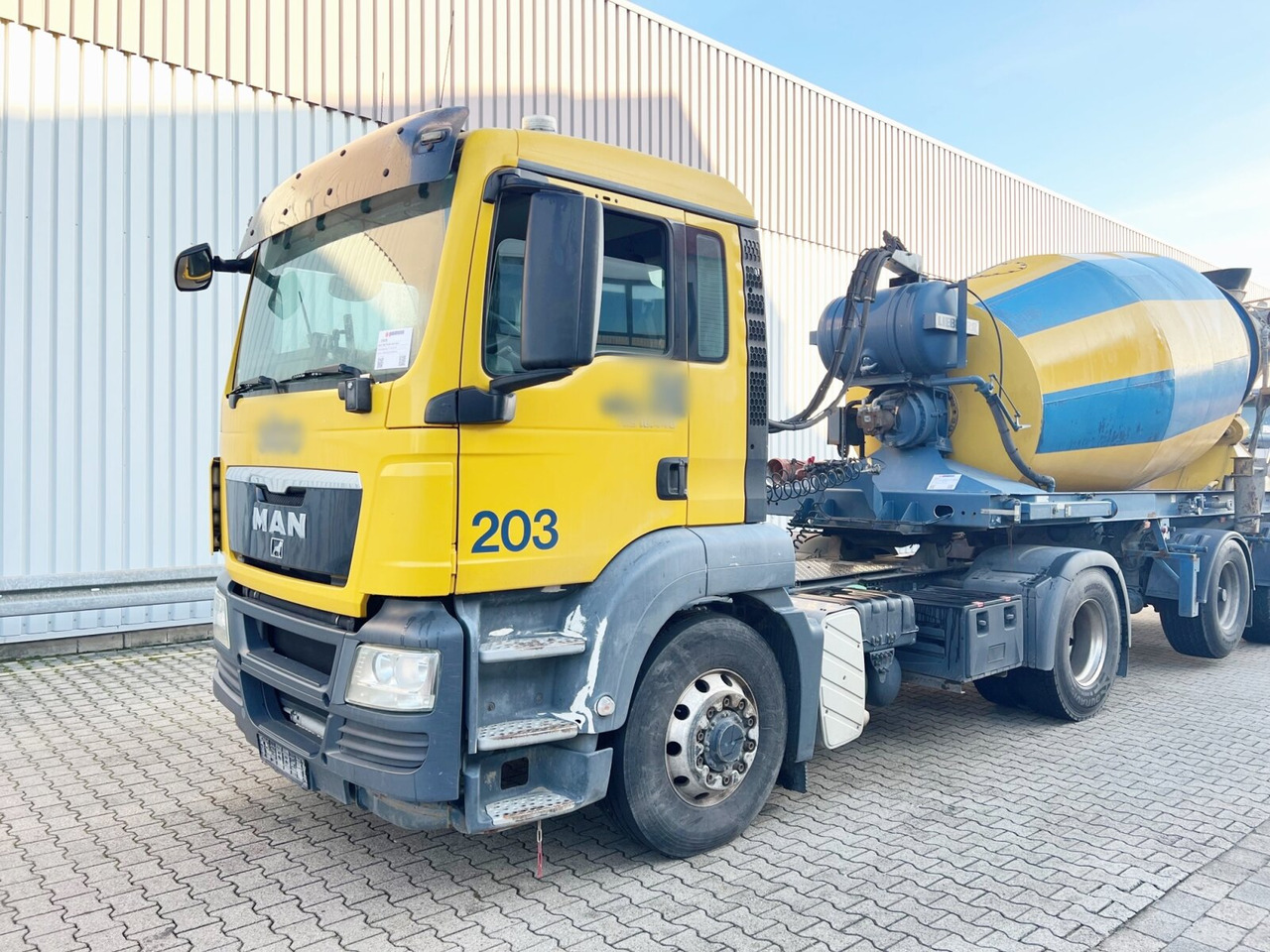 Autodomíchávač MAN TGS 18.440 4X4H BLS TGS 18.440 4X4H BLS, LIEBHERR SF 32 BM/BS Mischer ca. 10m³: obrázek 9
