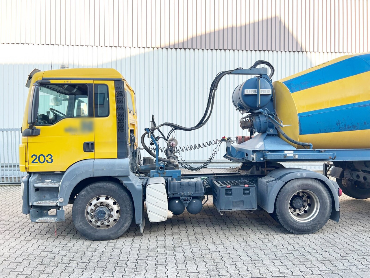 Autodomíchávač MAN TGS 18.440 4X4H BLS TGS 18.440 4X4H BLS, LIEBHERR SF 32 BM/BS Mischer ca. 10m³: obrázek 8