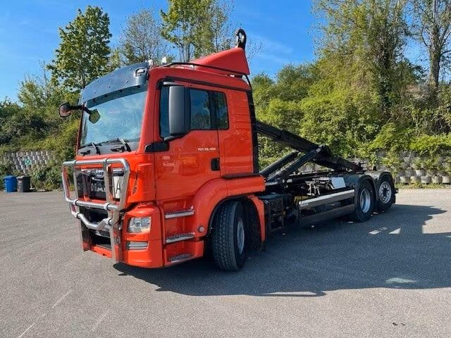 MAN TGS 26.480 6x2-4 BL TGS 26.480 6x2-4 BL, Intarder, Lenk-/Liftachse, Motorabtrieb - Hákový nosič kontejnerů: obrázek 1 MAN TGS 26.480 6x2-4 BL TGS 26.480 6x2-4 BL, Intarder, Lenk-/Liftachse, Motorabtrieb - Hákový nosič kontejnerů: obrázek 1