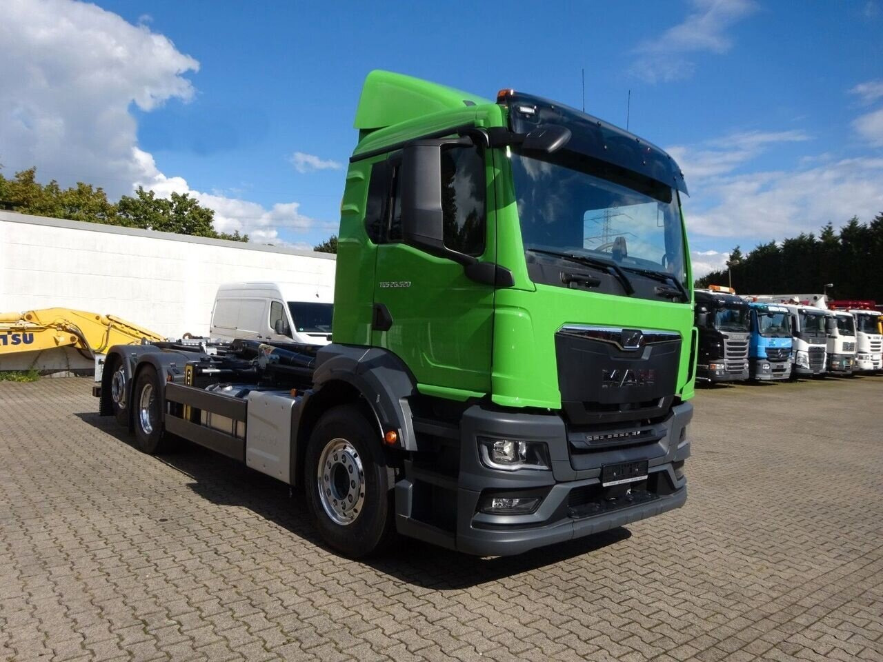 MAN TGS 26.520 6x2-2 BL TGS 26.520 6x2-2 BL, Liftachse - Hákový nosič kontejnerů: obrázek 5 MAN TGS 26.520 6x2-2 BL TGS 26.520 6x2-2 BL, Liftachse - Hákový nosič kontejnerů: obrázek 5