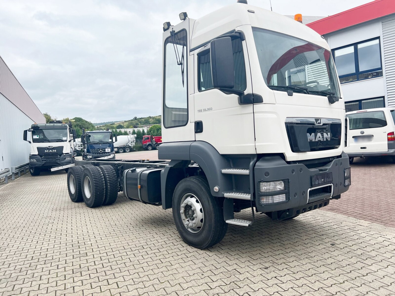 Nový Podvozek s kabinou MAN TGS 33.360 6x4 BB TGS 33.360 6x4 BB, Häckslerkabine, NMV Nebenantrieb: obrázek 9