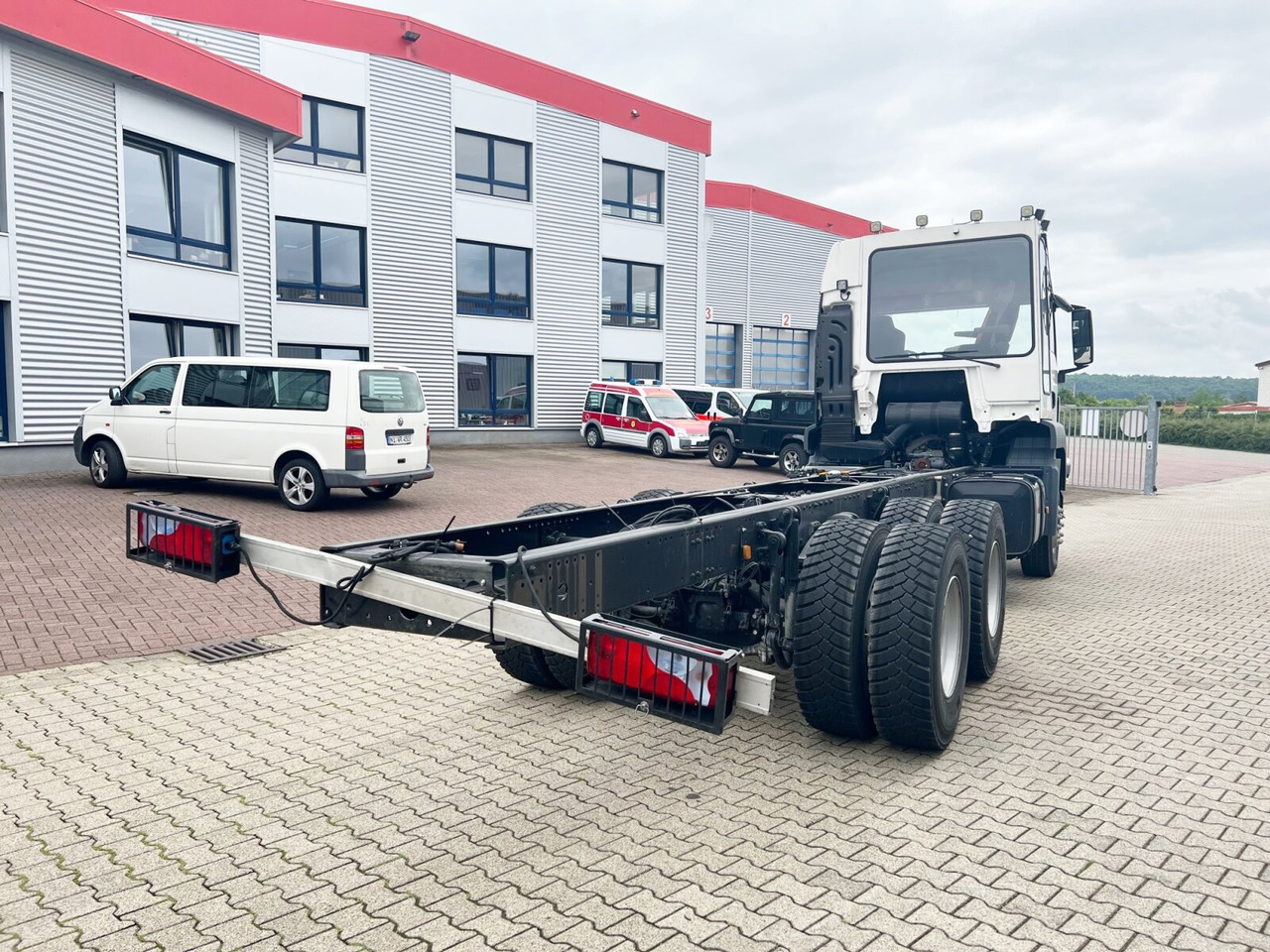Nový Podvozek s kabinou MAN TGS 33.360 6x4 BB TGS 33.360 6x4 BB, Häckslerkabine, NMV Nebenantrieb: obrázek 12