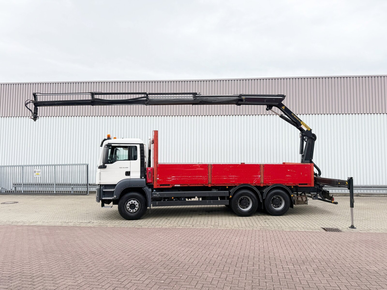 MAN TGS 33.400 6x4 BB TGS 33.400 6x4 BB, Navi, Heckkran PK18002-EH C, Funk - Auto s hydraulickou rukou, Nákladní automobil valníkový/ Plošinový: obrázek 2 MAN TGS 33.400 6x4 BB TGS 33.400 6x4 BB, Navi, Heckkran PK18002-EH C, Funk - Auto s hydraulickou rukou, Nákladní automobil valníkový/ Plošinový: obrázek 2