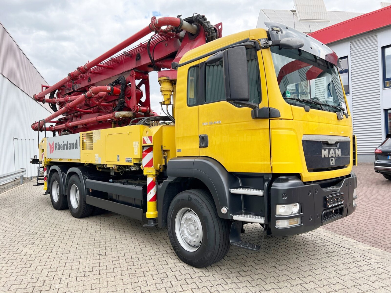 Autočerpadlo MAN TGS 33.440 6X4 BB TGS 33.440 6X4 BB, Betonpumpe CIFA K31L XZ, 31m Mast: obrázek 9