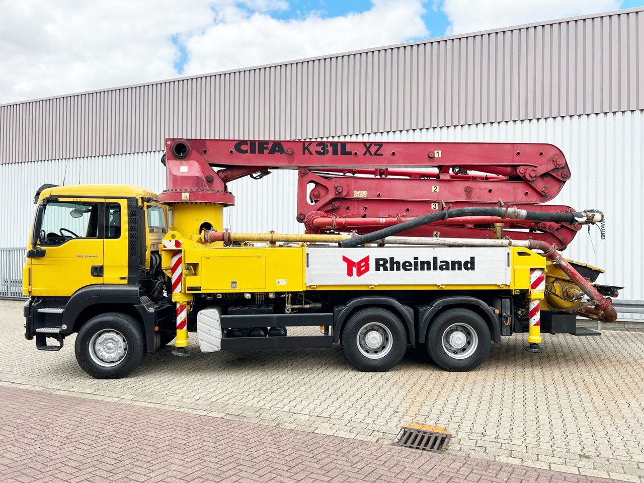 Autočerpadlo MAN TGS 33.440 6X4 BB TGS 33.440 6X4 BB, Betonpumpe CIFA K31L XZ, 31m Mast: obrázek 15