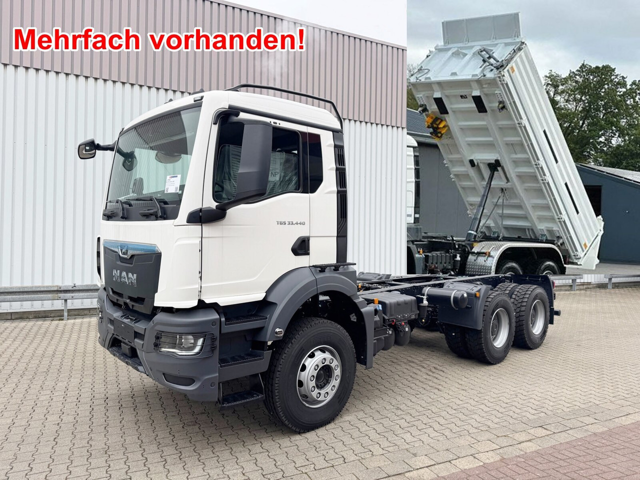 MAN TGS 33.440 6x4 BB TGS 33.440 6x4 BB, Alu-Bordwände, mehrfach vorhanden! - Sklápěč: obrázek 1 MAN TGS 33.440 6x4 BB TGS 33.440 6x4 BB, Alu-Bordwände, mehrfach vorhanden! - Sklápěč: obrázek 1