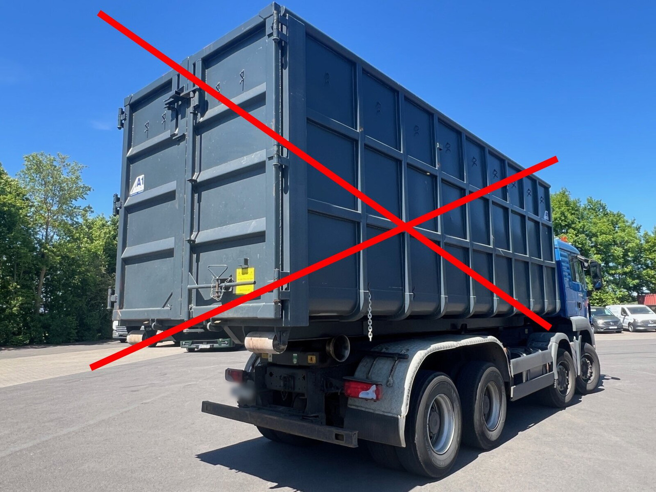 MAN TGS 35.480 8x4 BL TGS 35.480 8x4 BL - Hákový nosič kontejnerů: obrázek 4 MAN TGS 35.480 8x4 BL TGS 35.480 8x4 BL - Hákový nosič kontejnerů: obrázek 4