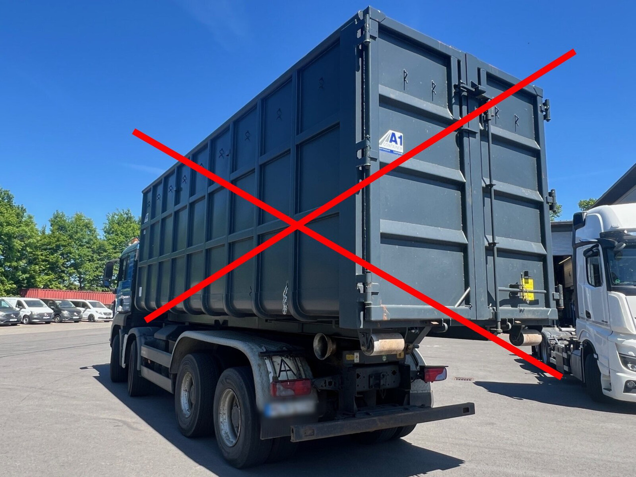 MAN TGS 35.480 8x4 BL TGS 35.480 8x4 BL - Hákový nosič kontejnerů: obrázek 3 MAN TGS 35.480 8x4 BL TGS 35.480 8x4 BL - Hákový nosič kontejnerů: obrázek 3