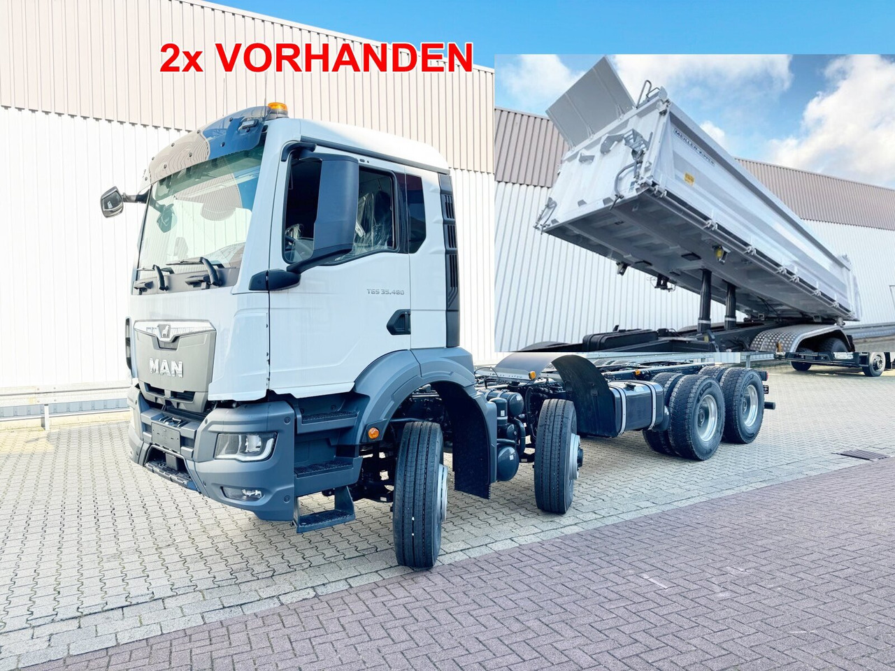MAN TGS 35.480 8x6H BL CH TGS 35.480 8x6H BL CH, HydroDrive, Navi, Meiller 3-Seiten Kipper - Sklápěč: obrázek 1 MAN TGS 35.480 8x6H BL CH TGS 35.480 8x6H BL CH, HydroDrive, Navi, Meiller 3-Seiten Kipper - Sklápěč: obrázek 1
