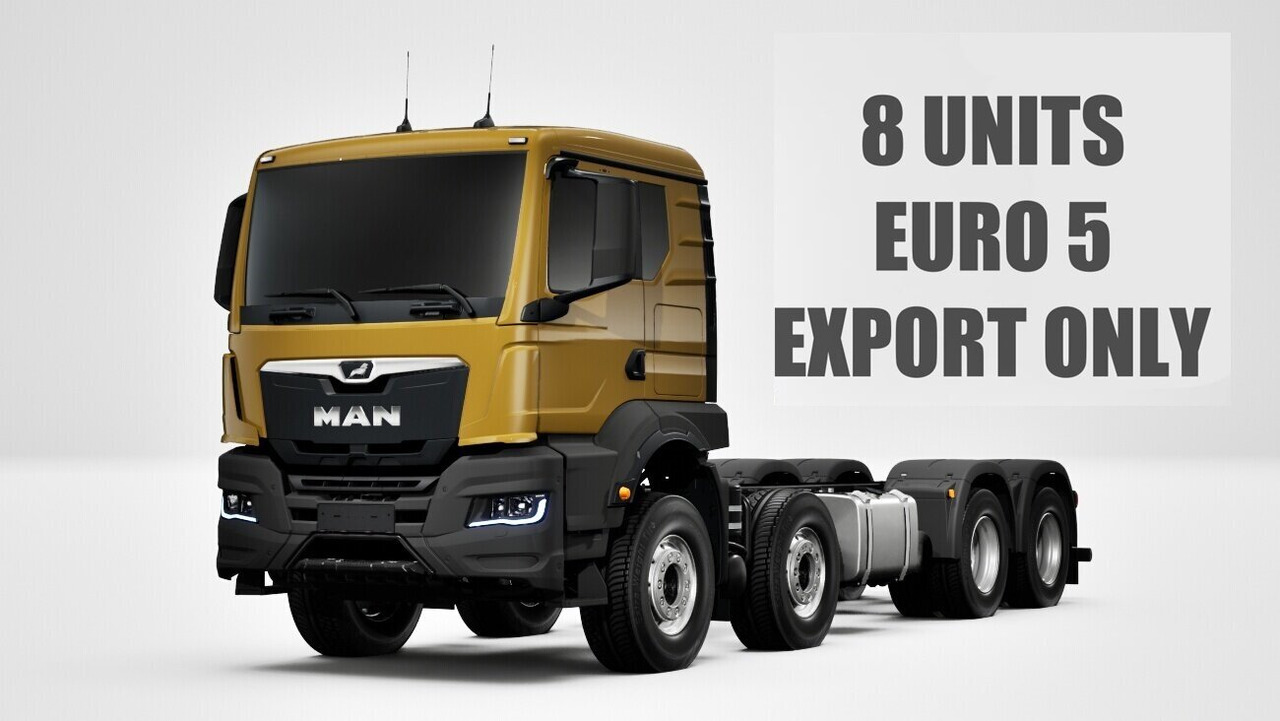 MAN TGS 41.440 8x4 BB CH TGS 41.440 8x4 BB CH, Retarder, MEHRFACH VORHANDEN! - Podvozek s kabinou: obrázek 1 MAN TGS 41.440 8x4 BB CH TGS 41.440 8x4 BB CH, Retarder, MEHRFACH VORHANDEN! - Podvozek s kabinou: obrázek 1