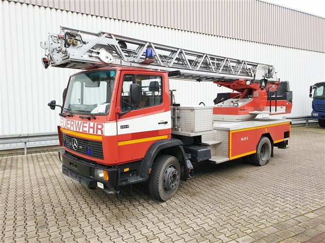 Mercedes-Benz 1114 4x2 DLK 18-12 CC Drehleiter 1114 4x2 DLK 18-12 CC Drehleiter, 24 Meter - Hasičský vůz: obrázek 1 Mercedes-Benz 1114 4x2 DLK 18-12 CC Drehleiter 1114 4x2 DLK 18-12 CC Drehleiter, 24 Meter - Hasičský vůz: obrázek 1