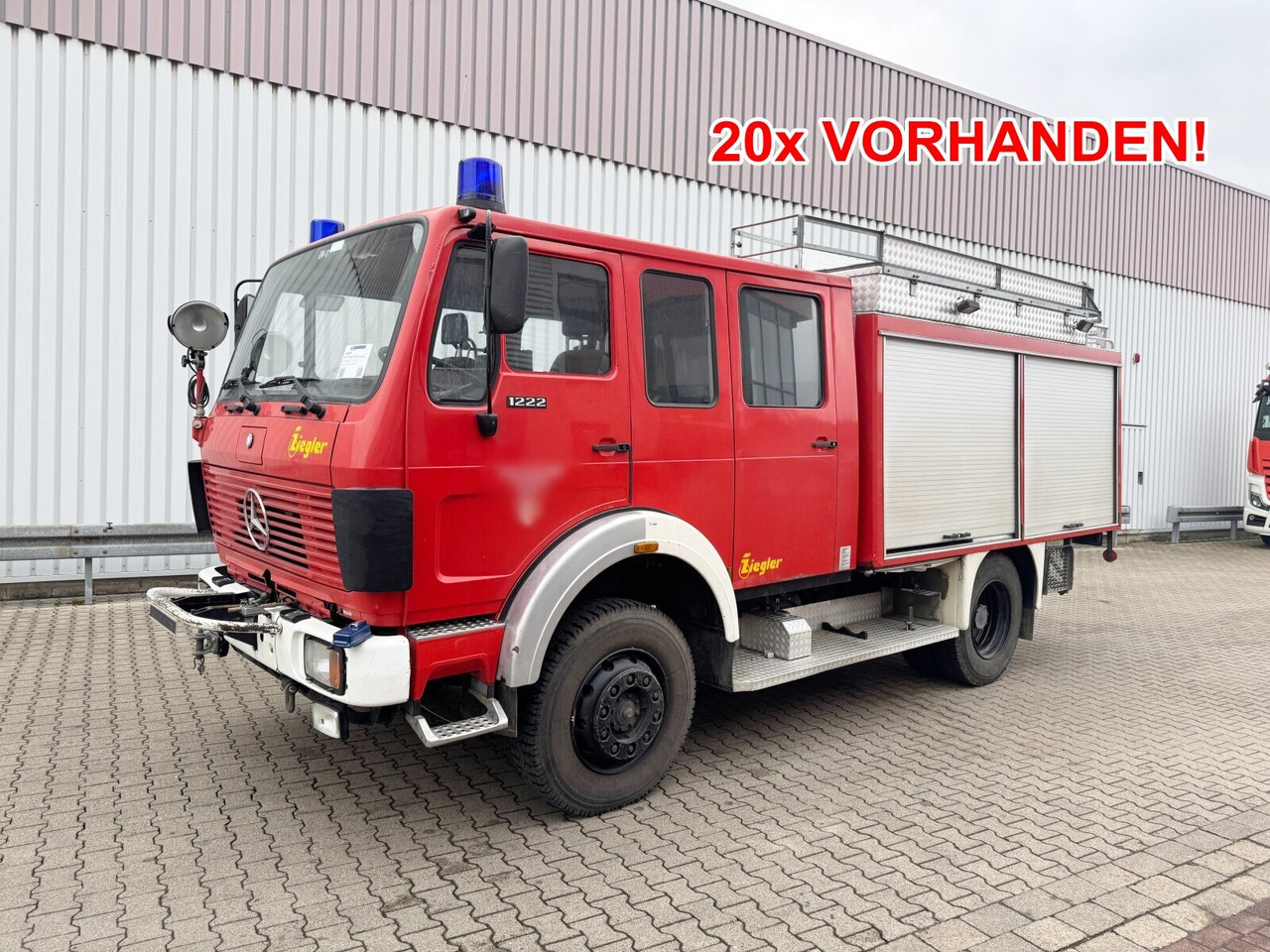 Mercedes-Benz 1222 AF 4x4 Doka 1222 AF 4x4 Doka, LF 16 TS - Pohotovostní vůz: obrázek 1 Mercedes-Benz 1222 AF 4x4 Doka 1222 AF 4x4 Doka, LF 16 TS - Pohotovostní vůz: obrázek 1