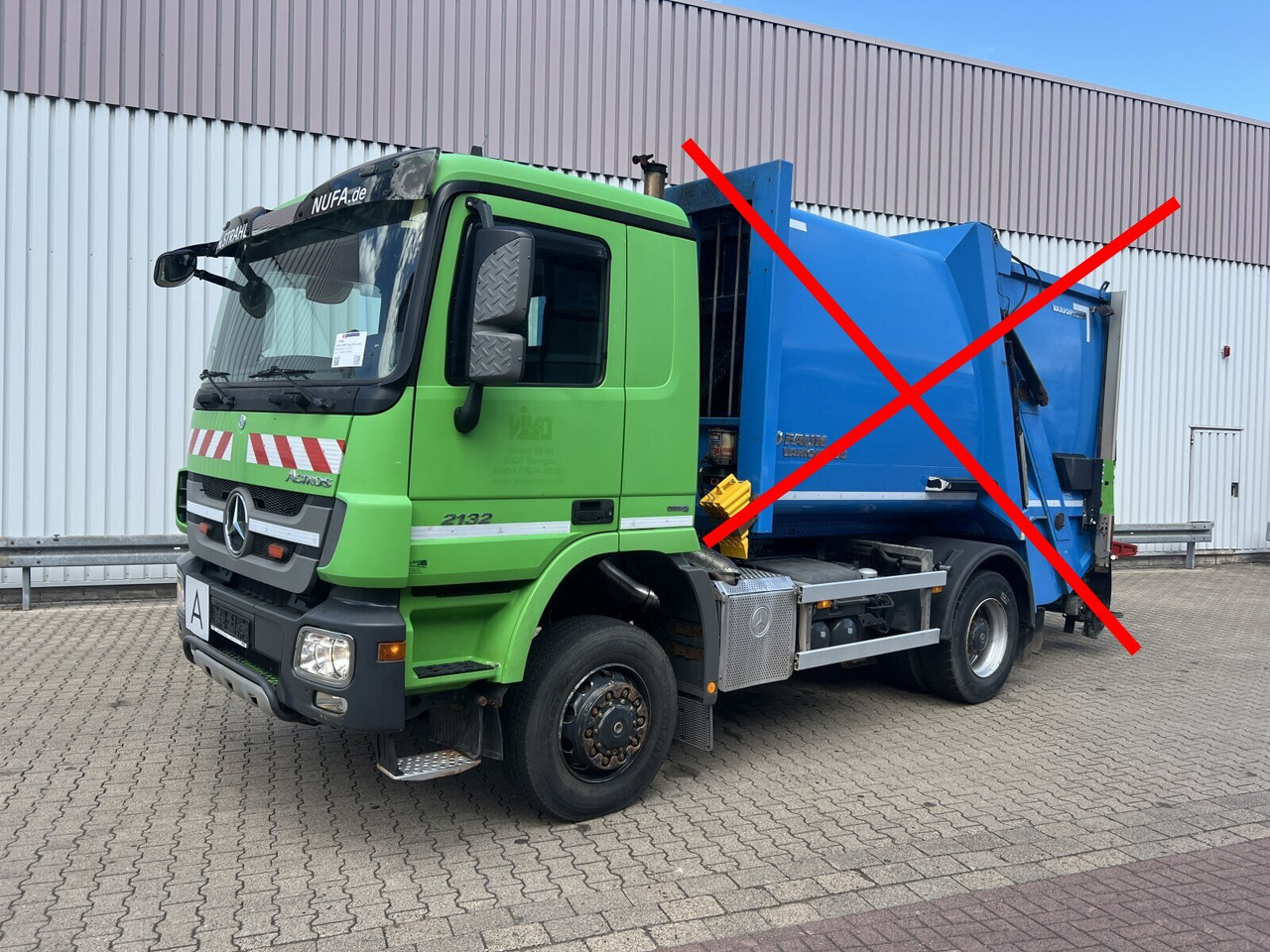 Mercedes-Benz Actros 2032 LA 4x4 Actros 2032 LA 4x4/ Rdstand 3.600 mm - Podvozek s kabinou: obrázek 1 Mercedes-Benz Actros 2032 LA 4x4 Actros 2032 LA 4x4/ Rdstand 3.600 mm - Podvozek s kabinou: obrázek 1