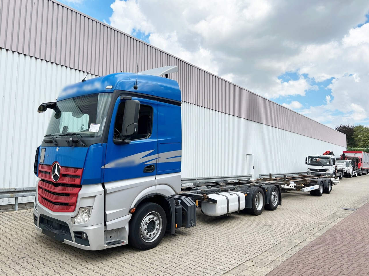 Kontejnérový podvozek/ Výměnná nástavba Mercedes-Benz Actros 2542 L/nR 6x2 Actros 2542 L/nR 6x2, Retarder, Standklima, StreamSpace, SoloStar: obrázek 7