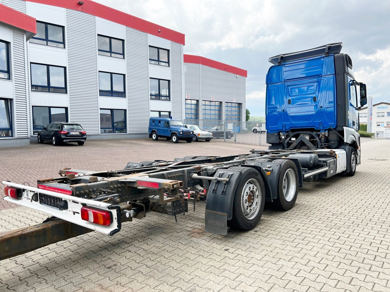 Kontejnérový podvozek/ Výměnná nástavba Mercedes-Benz Actros 2542 L/nR 6x2 Actros 2542 L/nR 6x2, Retarder, Standklima, StreamSpace, SoloStar: obrázek 10