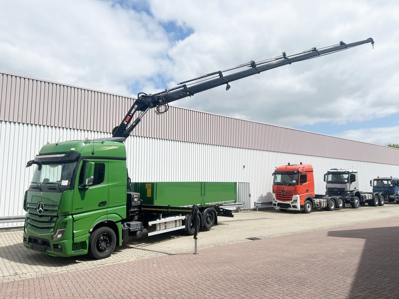 Mercedes-Benz Actros 2548 L 6x2 Actros 2548 L 6x2 mit Kran Hiab X-HiDuo 228 - Auto s hydraulickou rukou: obrázek 1 Mercedes-Benz Actros 2548 L 6x2 Actros 2548 L 6x2 mit Kran Hiab X-HiDuo 228 - Auto s hydraulickou rukou: obrázek 1