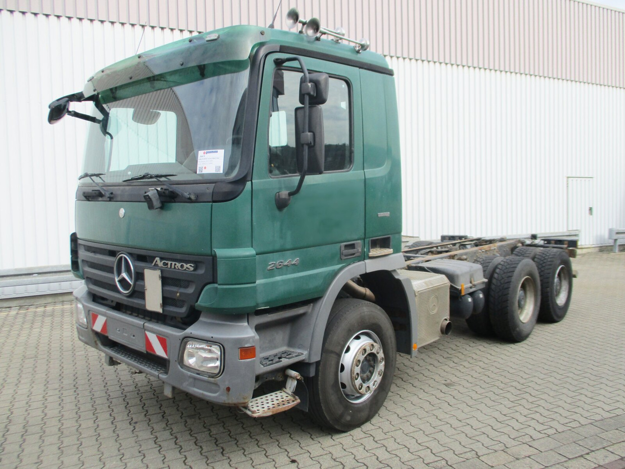 Mercedes-Benz Actros 2644/48 K 6x4 Actros 2644/48 K 6x4 - Podvozek s kabinou: obrázek 1 Mercedes-Benz Actros 2644/48 K 6x4 Actros 2644/48 K 6x4 - Podvozek s kabinou: obrázek 1