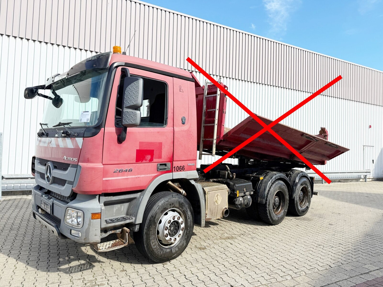 Mercedes-Benz Actros 2646 K 6x4 Actros 2646 K 6x4, Retarder - Podvozek s kabinou: obrázek 1 Mercedes-Benz Actros 2646 K 6x4 Actros 2646 K 6x4, Retarder - Podvozek s kabinou: obrázek 1