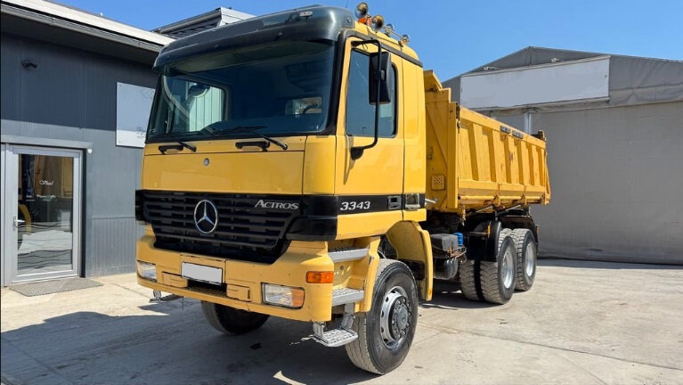 Mercedes-Benz Actros 3343 AK 6x6 - Sklápěč: obrázek 1 Mercedes-Benz Actros 3343 AK 6x6 - Sklápěč: obrázek 1