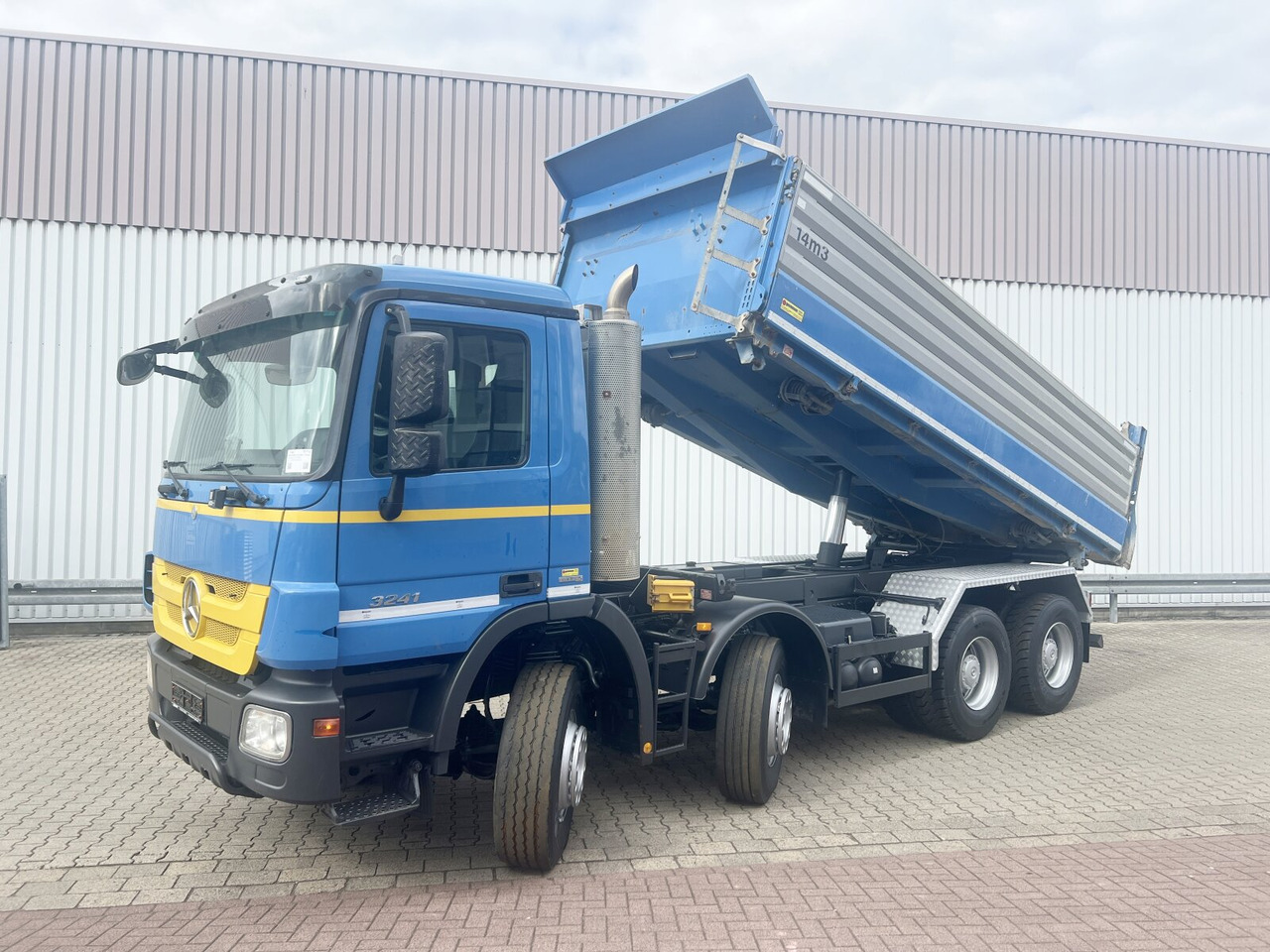 Mercedes-Benz Actros MP 3, 3241/8x4, Actros MP 3, 3241/8x4, Alukipper Bordmatik, Kli-Ret - Sklápěč: obrázek 1 Mercedes-Benz Actros MP 3, 3241/8x4, Actros MP 3, 3241/8x4, Alukipper Bordmatik, Kli-Ret - Sklápěč: obrázek 1