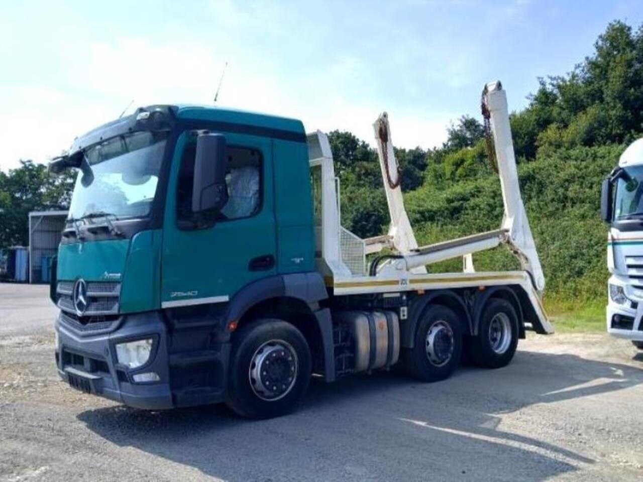 Mercedes-Benz Antos 2540 L 6x2 Antos 2540 L 6x2, Teleabsetzer - Ramenový nosič kontajnerov: obrázek 4 Mercedes-Benz Antos 2540 L 6x2 Antos 2540 L 6x2, Teleabsetzer - Ramenový nosič kontajnerov: obrázek 4