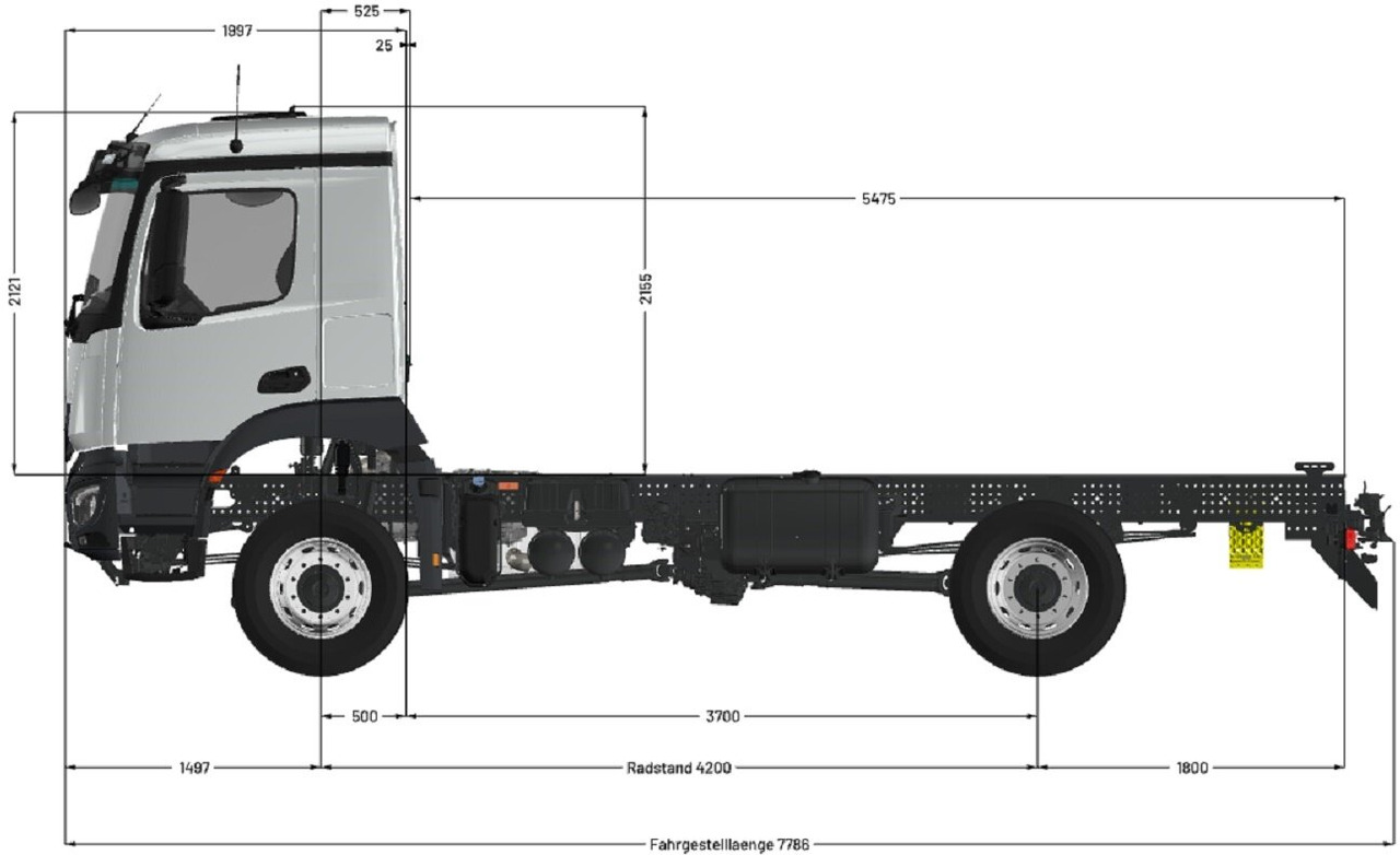 Mercedes-Benz Arocs 1830/40 A 4x4 Arocs 1830/40 A 4x4, mehrfach vorhanden! - Podvozek s kabinou: obrázek 2 Mercedes-Benz Arocs 1830/40 A 4x4 Arocs 1830/40 A 4x4, mehrfach vorhanden! - Podvozek s kabinou: obrázek 2