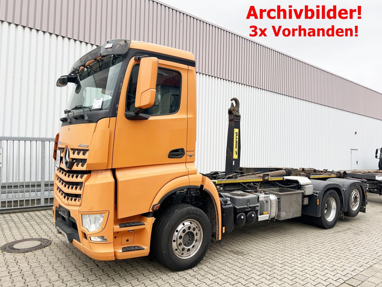 Mercedes-Benz Arocs 2552 L 6x2 Arocs 2552 L 6x2, Lenk-/Liftachse - Hákový nosič kontejnerů: obrázek 1 Mercedes-Benz Arocs 2552 L 6x2 Arocs 2552 L 6x2, Lenk-/Liftachse - Hákový nosič kontejnerů: obrázek 1