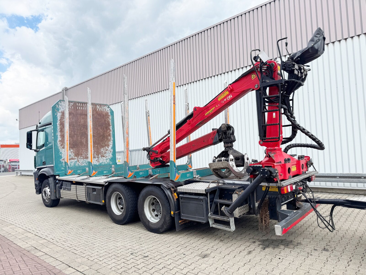 Lesovůz, Auto s hydraulickou rukou Mercedes-Benz Arocs 2651 L 6x4 Arocs 2651 L 6x4, Retarder, StreamSpace, Heckkran Epsilon M120L80: obrázek 13