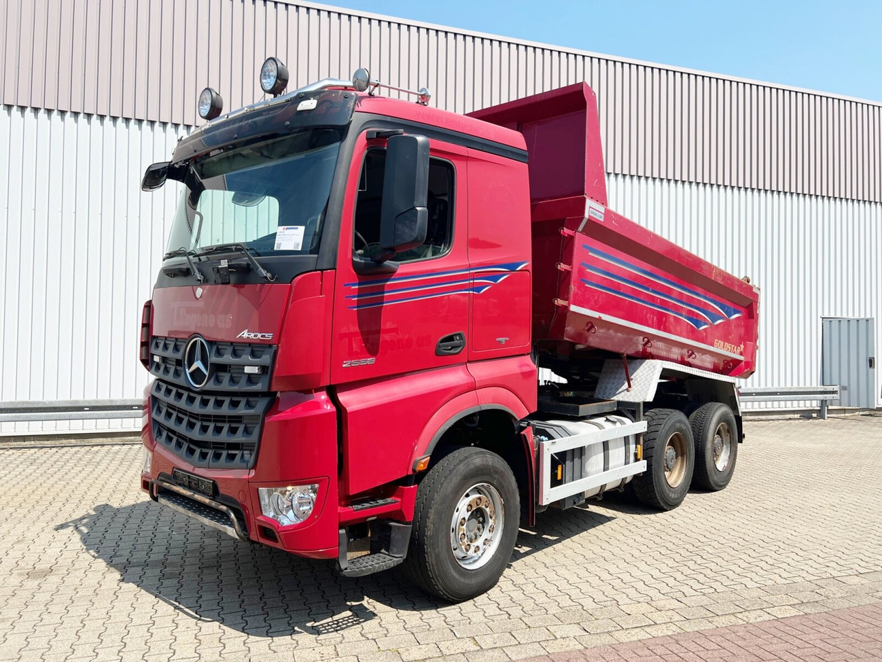Mercedes-Benz Arocs 2658 K 6x4 Arocs 2658 K 6x4, Retarder, Stahlmulde ca. 11m³, hydr. Heckklappenöffnung - Sklápěč: obrázek 1 Mercedes-Benz Arocs 2658 K 6x4 Arocs 2658 K 6x4, Retarder, Stahlmulde ca. 11m³, hydr. Heckklappenöffnung - Sklápěč: obrázek 1