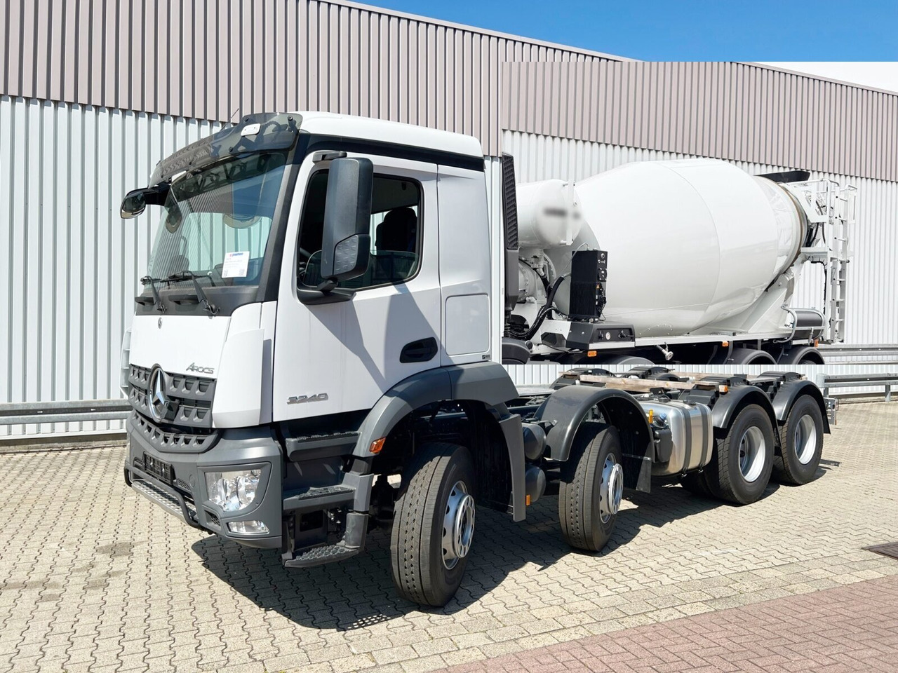 Mercedes-Benz Arocs 3240 8x4 Arocs 3240 8x4, 9/10m³ Mischer - Autodomíchávač: obrázek 1 Mercedes-Benz Arocs 3240 8x4 Arocs 3240 8x4, 9/10m³ Mischer - Autodomíchávač: obrázek 1