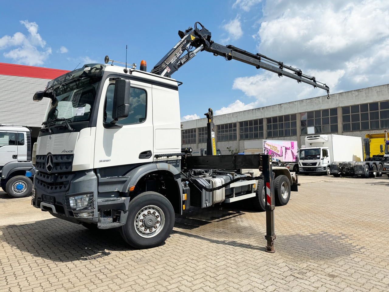 Mercedes-Benz Arocs 3351 AK 6x6 Arocs 3351 AK 6x6, Retarder, Navi, Grounder, Kran Atlas AK 190.2E, Funk leasing Mercedes-Benz Arocs 3351 AK 6x6 Arocs 3351 AK 6x6, Retarder, Navi, Grounder, Kran Atlas AK 190.2E, Funk: obrázek 8