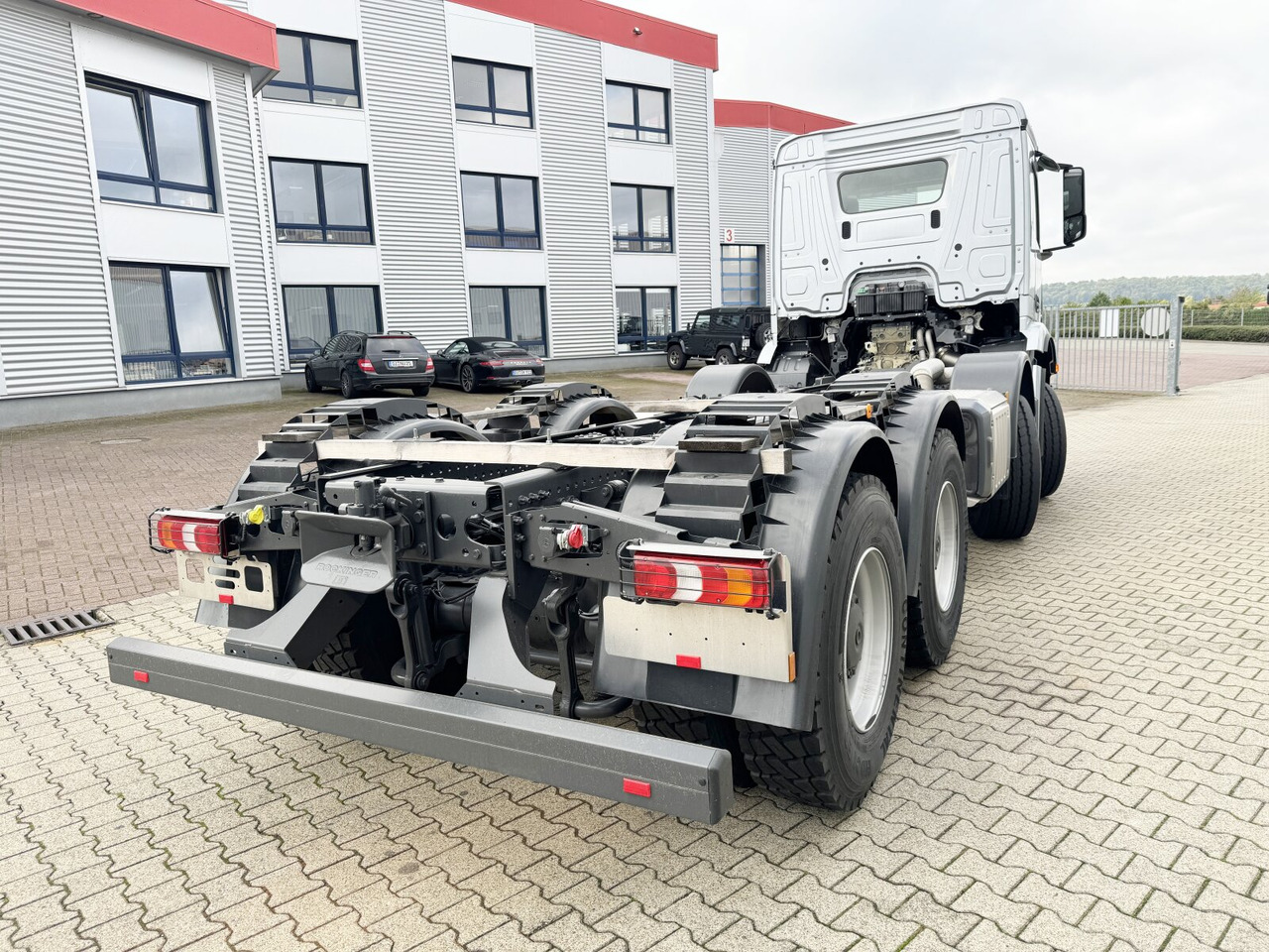 Nový Hákový nosič kontejnerů Mercedes-Benz Arocs 4148 K 8x4/4 Arocs 4148 K 8x4/4/45, Turbo-Retarder-Kupplung, Grounder: obrázek 9