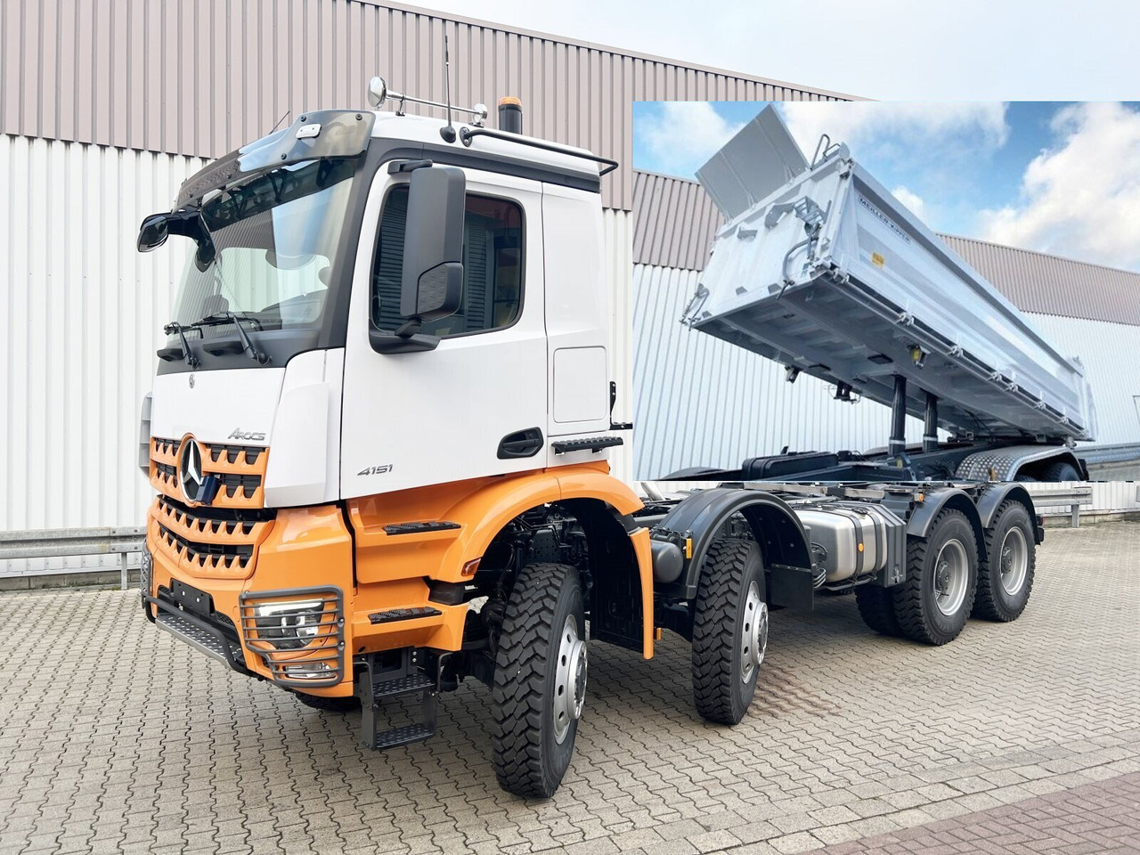 Mercedes-Benz Arocs 4151 AK 8x8/4 Arocs 4151 AK 8x8/4, Grounder - Sklápěč: obrázek 1 Mercedes-Benz Arocs 4151 AK 8x8/4 Arocs 4151 AK 8x8/4, Grounder - Sklápěč: obrázek 1