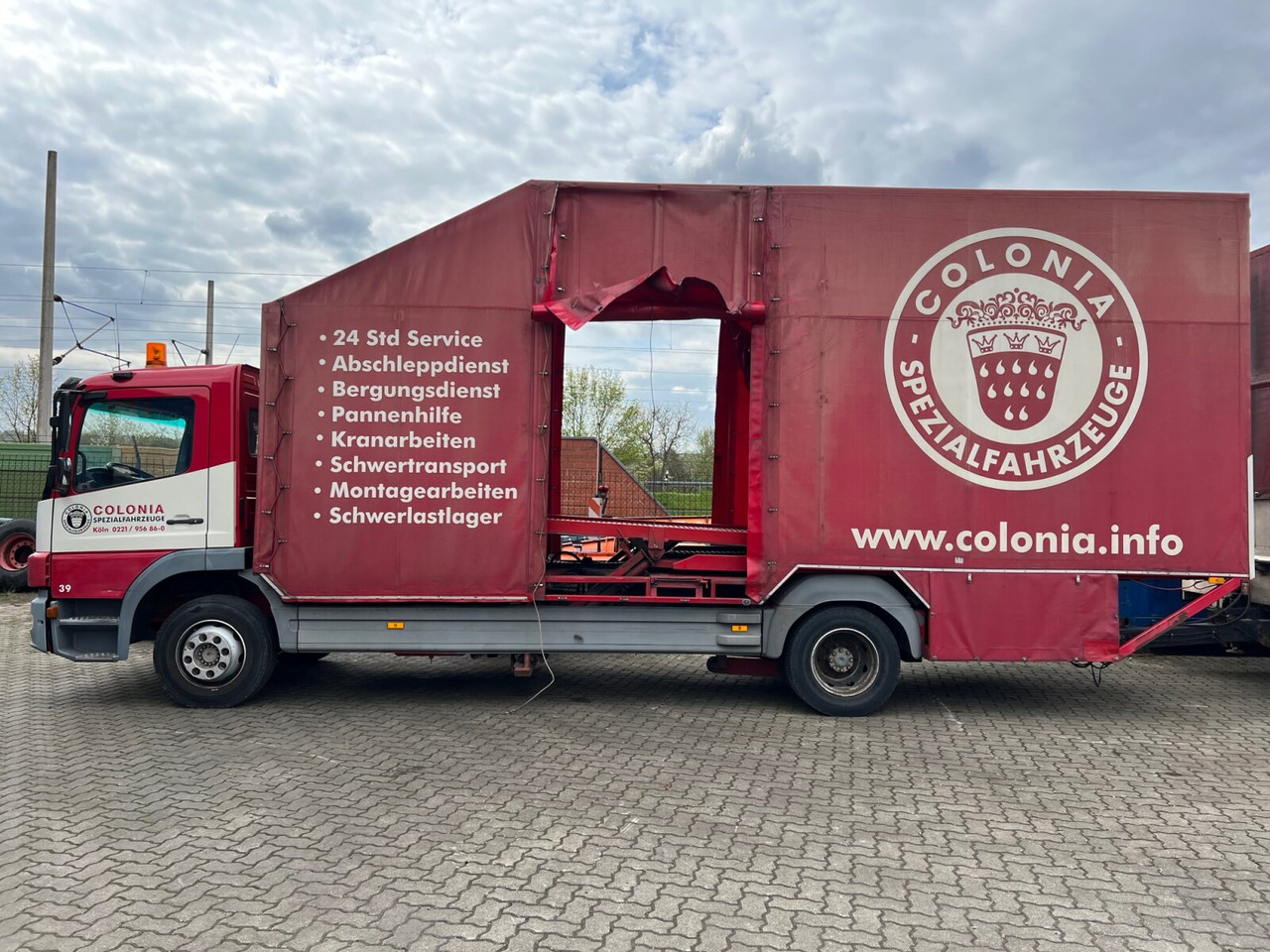 Mercedes-Benz Atego 1223 L 4x2 Atego 1223 L 4x2, Kompl. Zug, Lift- & Schiebeplateau, Funk - Přepravník automobilů: obrázek 3 Mercedes-Benz Atego 1223 L 4x2 Atego 1223 L 4x2, Kompl. Zug, Lift- & Schiebeplateau, Funk - Přepravník automobilů: obrázek 3