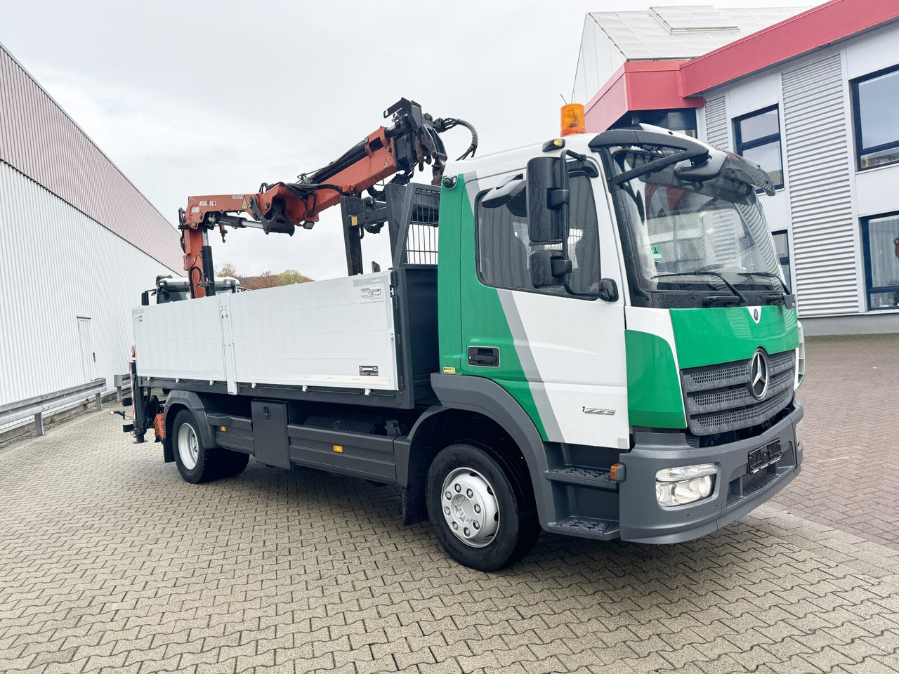 Mercedes-Benz Atego 1223 L 4x2 Atego 1223 L 4x2 mit Heckkran Atlas 88.3-A2L, Funk leasing Mercedes-Benz Atego 1223 L 4x2 Atego 1223 L 4x2 mit Heckkran Atlas 88.3-A2L, Funk: obrázek 10