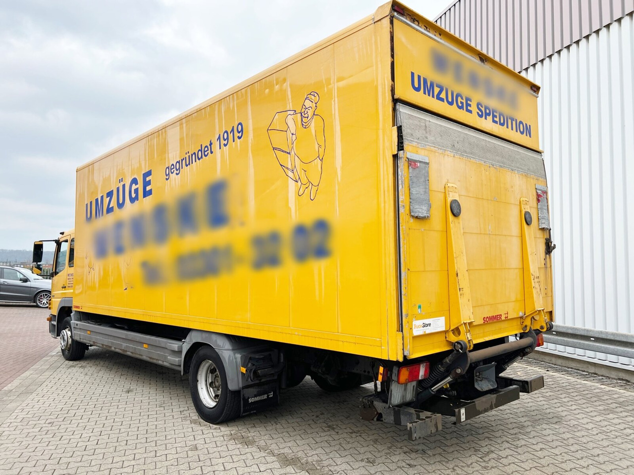 Skříňový nákladní auto Mercedes-Benz Atego 1224 L 4x2 Atego 1224 L, Möbelkoffer, Dautel LBW, 42 cbm: obrázek 12