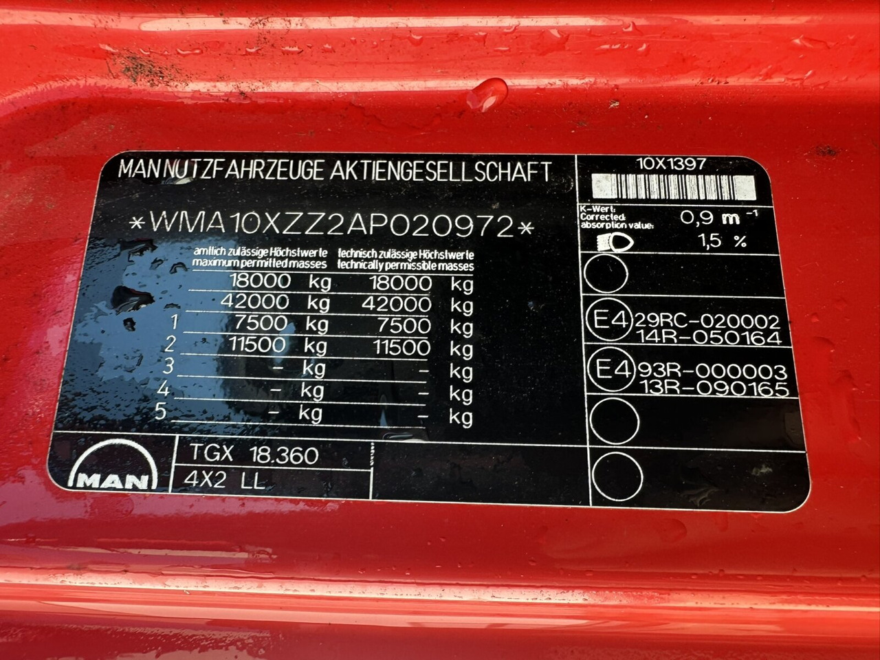 MAN TGX 18.360 4X2 LL TGX 18.360 4X2 LL, Fahrschule - Nákladní auto: obrázek 3 MAN TGX 18.360 4X2 LL TGX 18.360 4X2 LL, Fahrschule - Nákladní auto: obrázek 3