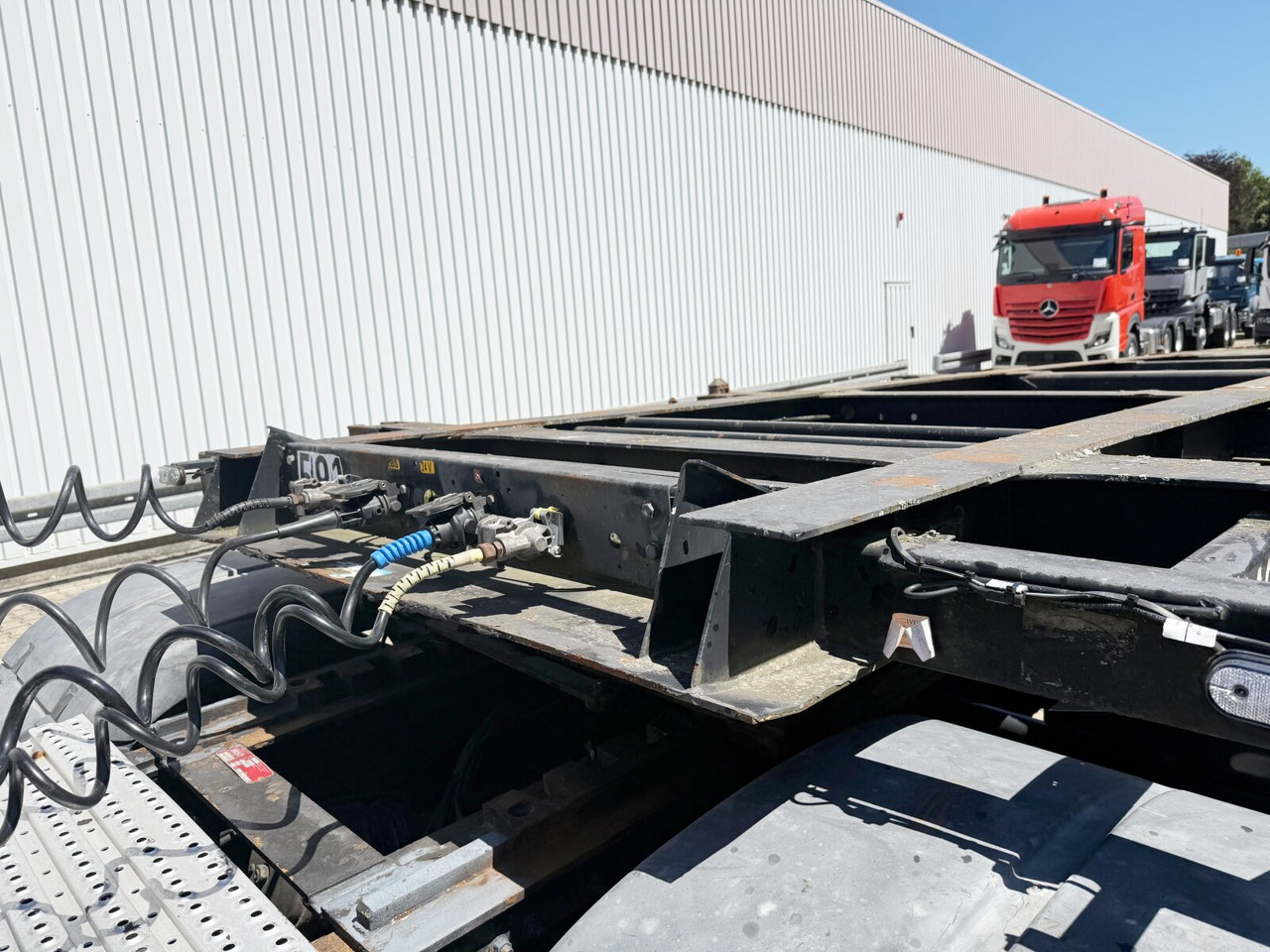 Návěs Lag 0-3-39 CD Containerchassis 0-3-39 CD Containerchassis, 20ft und 30ft, ADR: obrázek 9
