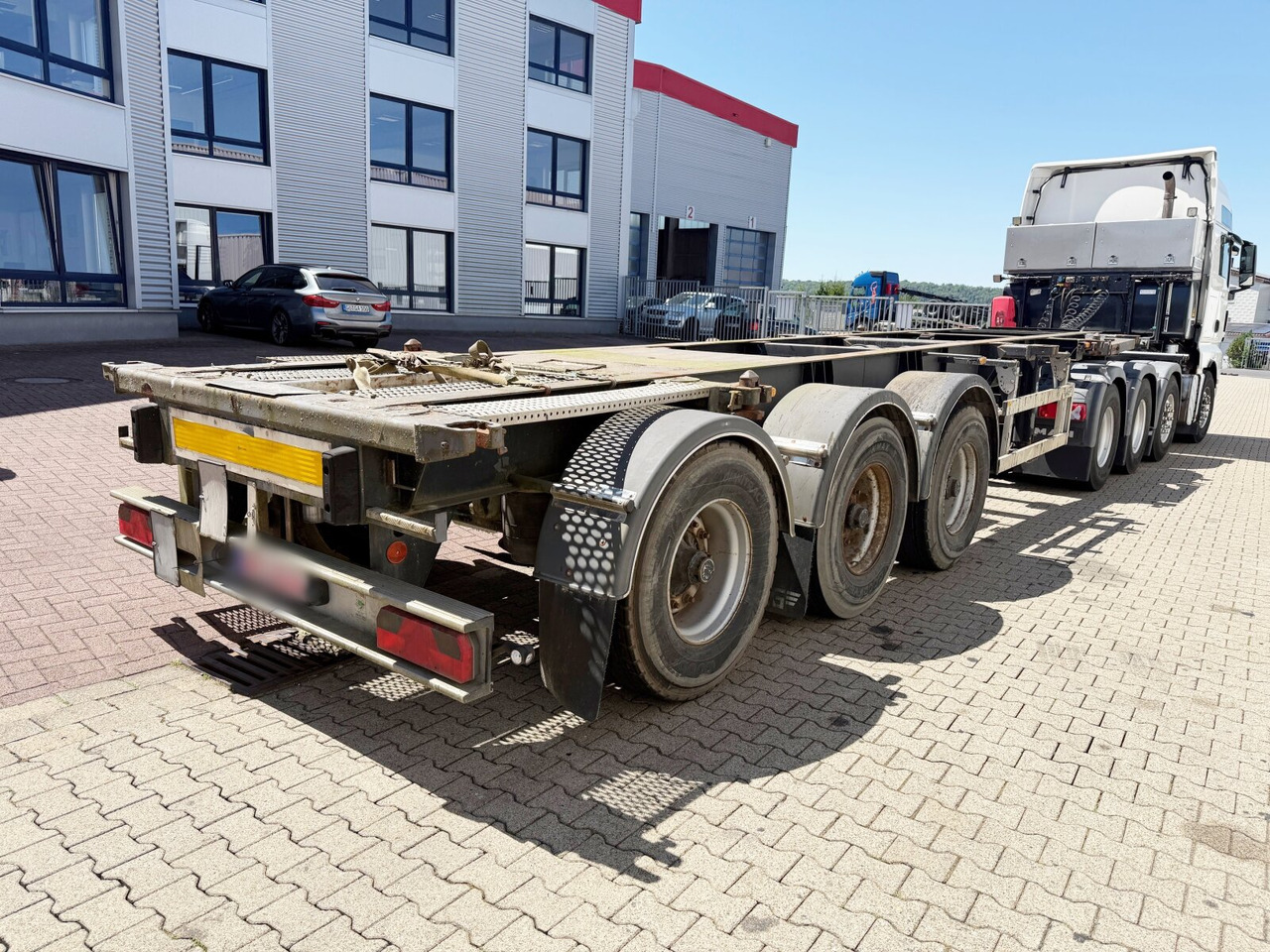 Návěs Lag 0-3-39 CD Containerchassis 0-3-39 CD Containerchassis, 20ft und 30ft, ADR: obrázek 6